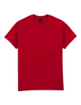 Koszulka ULTRA COTTON cherry red - bawełniana męska