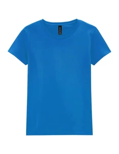 Koszulka HEAVY COTTON royal - bawełniana damska 