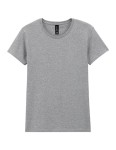 Koszulka HEAVY COTTON sport grey - bawełniana damska 