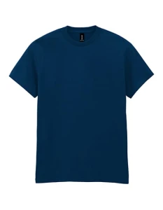 Koszulka HEAVY COTTON navy - bawełniana męska