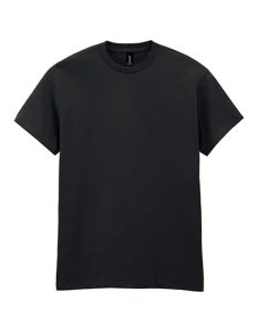 Koszulka HEAVY COTTON black  - bawełniana męska