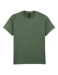 Koszulka ULTRA COTTON military green - bawełniana męska