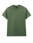 Koszulka HEAVY COTTON military green - bawełniana męska