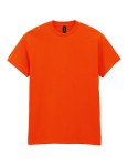 Koszulka HEAVY COTTON orange - bawełniana męska