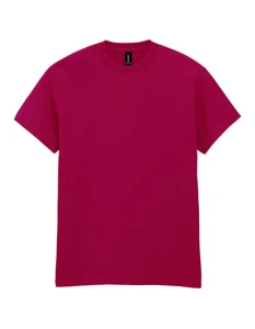 Koszulka HEAVY COTTON cardinal red - bawełniana męska