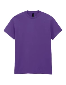Koszulka HEAVY COTTON lilac - bawełniana męska