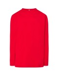LONGSLEEVE TSRA 150LS red - bawełniany  męski