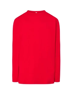 LONGSLEEVE TSRA 150LS red - bawełniany  męski