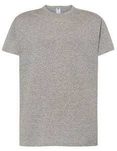 Koszulka TSRK 190 grey melange - bawełniana dziecięca