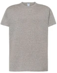 Koszulka TSRK 150 grey melange - bawełniana dziecięca  