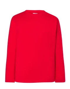 LONGSLEEVE TSRK 150LS red - bawełniany dziecięcy