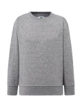 Bluza SWRK 290 grey melange - klasyczna dziecięca