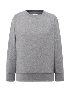 Bluza SWRK 290 grey melange - klasyczna dziecięca