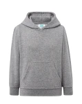Bluza KID KANGAROO SWEATSHIRT grey melange - kangurka dziecięca