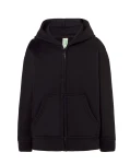 Bluza KID ZIPPED HOODED black - rozpinana dziecięca