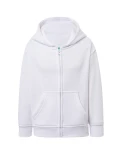 Bluza KID ZIPPED HOODED white - rozpinana dziecięca
