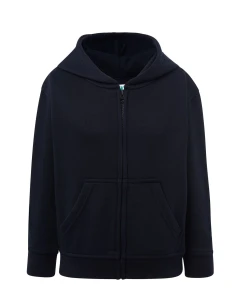 Bluza KID ZIPPED HOODED navy - rozpinana dziecięca