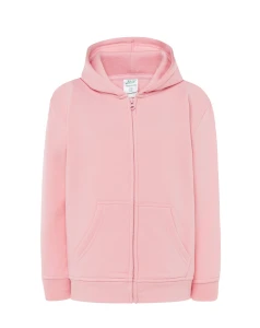 Bluza KID ZIPPED HOODED pink - rozpinana dziecięca