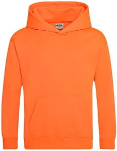 Bluza KID'S ELECTRIC HOODIE orange - kangurka dziecięca