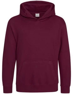 Bluza KIDS HOODIE burgundy - kangurka dziecięca