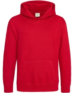 Bluza KIDS HOODIE fire red - kangurka dziecięca