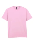 Koszulka LIGHT COTTON YOUTH light pink - bawełniana dziecięca