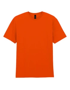 Koszulka LIGHT COTTON YOUTH orange - bawełniana dziecięca