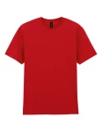 Koszulka LIGHT COTTON YOUTH red - bawełniana dziecięca