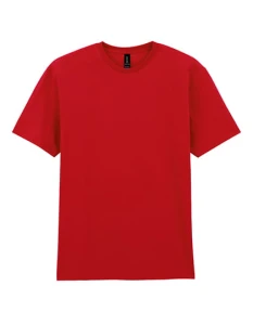 Koszulka LIGHT COTTON YOUTH red - bawełniana dziecięca