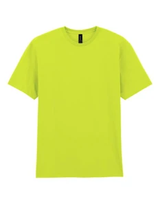 Koszulka LIGHT COTTON YOUTH safety green - bawełniana dziecięca