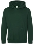 Bluza KIDS HOODIE bottle green - kangurka dziecięca