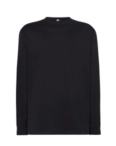 LONGSLEEVE TSRA 170LS black - bawełniany  męski