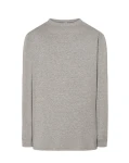 LONGSLEEVE TSRA 170LS grey melange - bawełniany  męski 