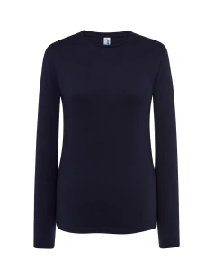 LONGSLEEVE TSRL COMFORT  navy - bawełniany  damski