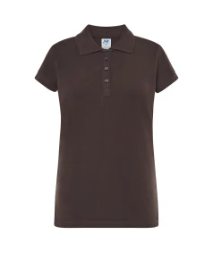 Koszulka POLO POPL 200 graphite - bawełniana damska 