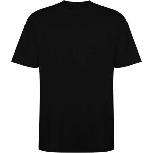 Koszulka BULL OVERSIZE czarna - bawełniana unisex