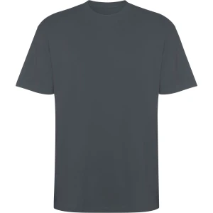 Koszulka BULL OVERSIZE hebanowa - bawełniana unisex