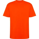 Koszulka BULL OVERSIZE ognista pomarańczowa - bawełniana unisex