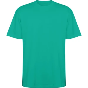Koszulka BULL OVERSIZE jadeitowa - bawełniana unisex