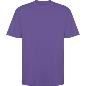 Koszulka BULL OVERSIZE irysowy fiolet - bawełniana unisex