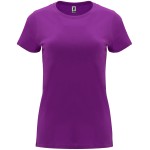 Koszulka CAPRI purpurowa - bawełniana damska
